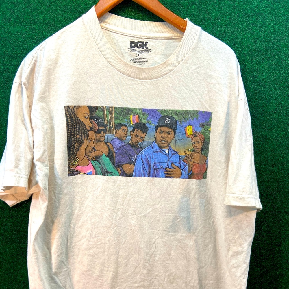 DGK boys in the hood ice cube t shirt xl